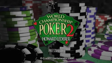 World Championship Poker 2 featuring Howard Lederer (EU) screen shot title